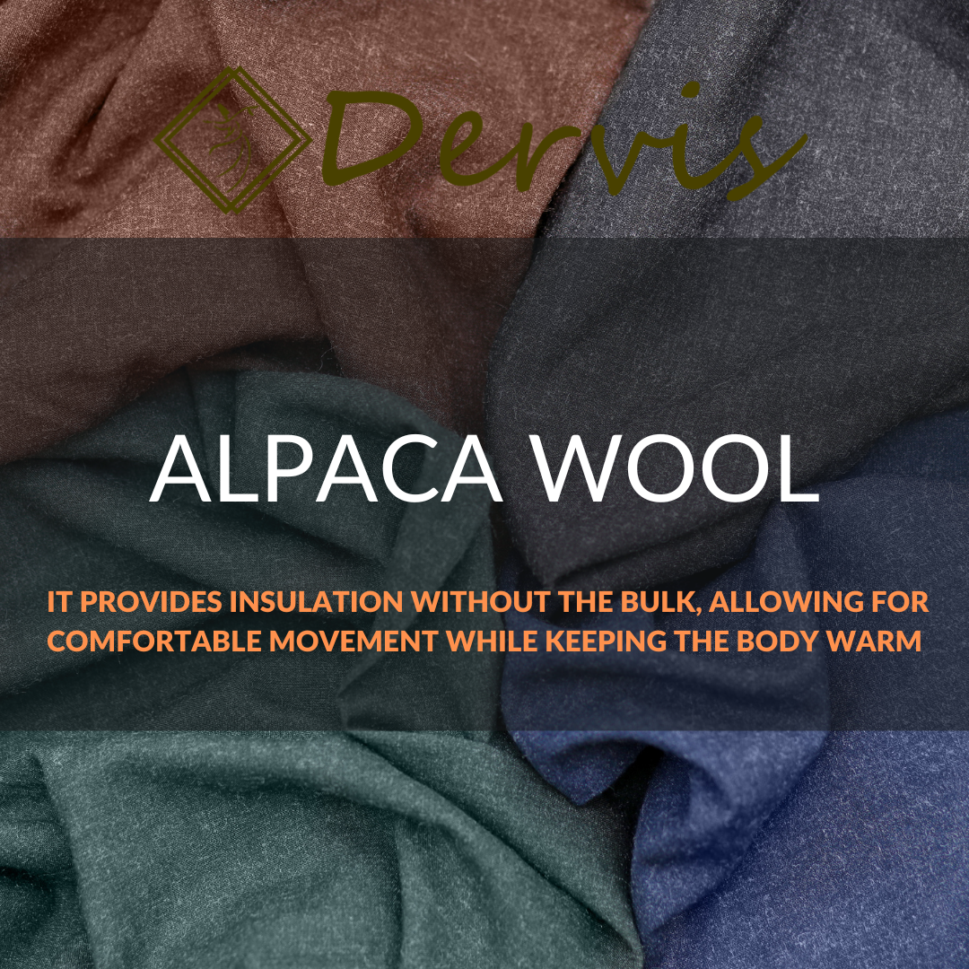 ALPACA WOOL WARM CLOTHING - SENATOR - Dervis